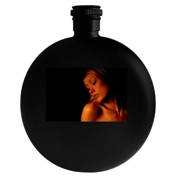 Olivia Wilde Round Flask