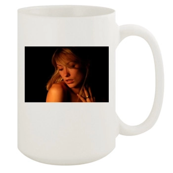 Olivia Wilde 15oz White Mug