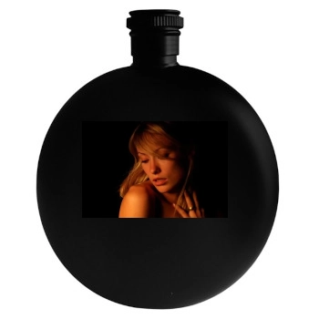 Olivia Wilde Round Flask