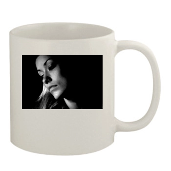 Olivia Wilde 11oz White Mug