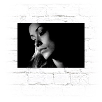 Olivia Wilde Metal Wall Art