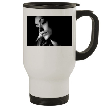 Olivia Wilde Stainless Steel Travel Mug