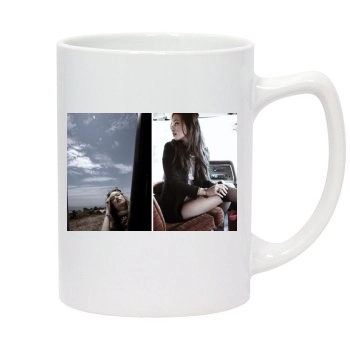 Olivia Wilde 14oz White Statesman Mug