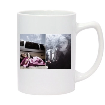 Olivia Wilde 14oz White Statesman Mug