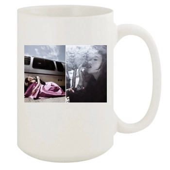 Olivia Wilde 15oz White Mug