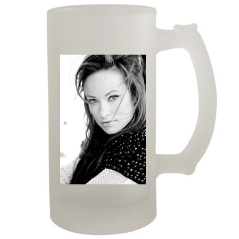 Olivia Wilde 16oz Frosted Beer Stein