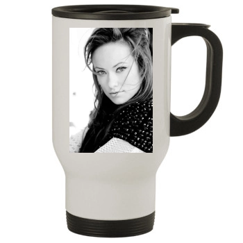 Olivia Wilde Stainless Steel Travel Mug