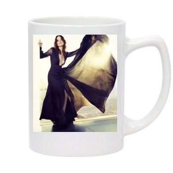 Olivia Wilde 14oz White Statesman Mug