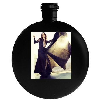 Olivia Wilde Round Flask