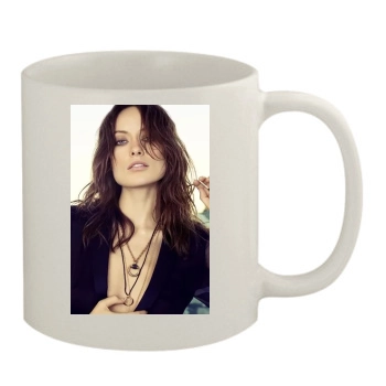 Olivia Wilde 11oz White Mug