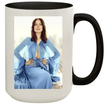 Olivia Wilde 15oz Colored Inner & Handle Mug