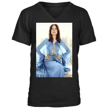 Olivia Wilde Men's V-Neck T-Shirt