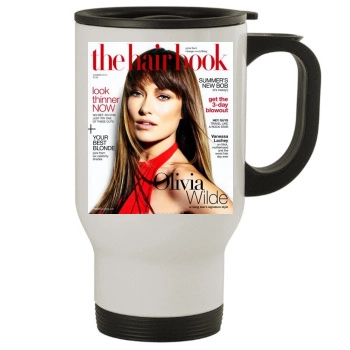 Olivia Wilde Stainless Steel Travel Mug