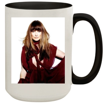 Olivia Wilde 15oz Colored Inner & Handle Mug