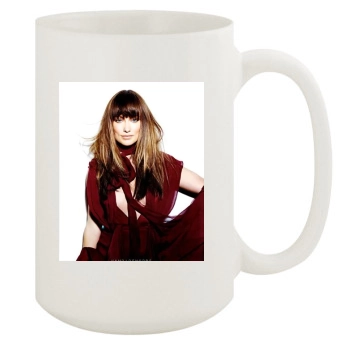 Olivia Wilde 15oz White Mug