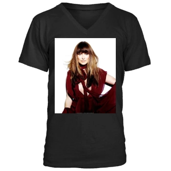 Olivia Wilde Men's V-Neck T-Shirt