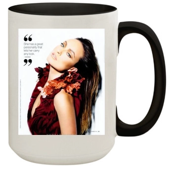 Olivia Wilde 15oz Colored Inner & Handle Mug