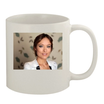 Olivia Wilde 11oz White Mug