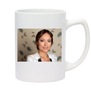 Olivia Wilde 14oz White Statesman Mug