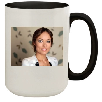 Olivia Wilde 15oz Colored Inner & Handle Mug