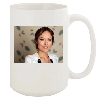 Olivia Wilde 15oz White Mug