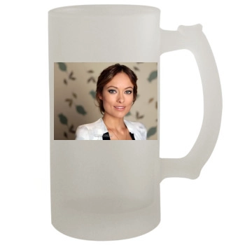 Olivia Wilde 16oz Frosted Beer Stein