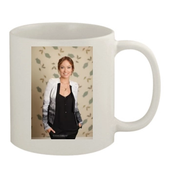 Olivia Wilde 11oz White Mug