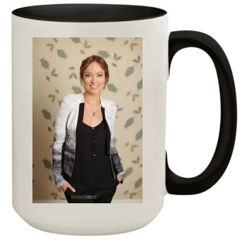 Olivia Wilde 15oz Colored Inner & Handle Mug