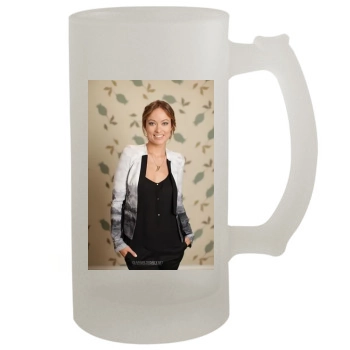 Olivia Wilde 16oz Frosted Beer Stein