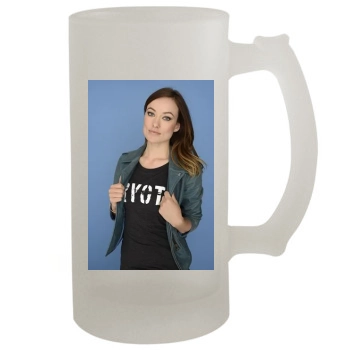 Olivia Wilde 16oz Frosted Beer Stein