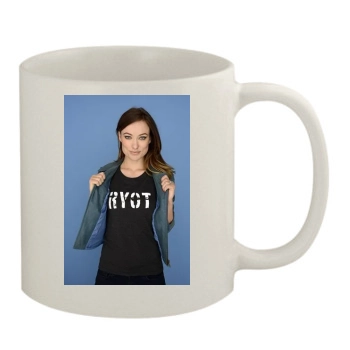 Olivia Wilde 11oz White Mug