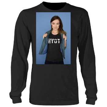 Olivia Wilde Men's Heavy Long Sleeve TShirt