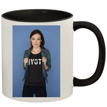 Olivia Wilde 11oz Colored Inner & Handle Mug