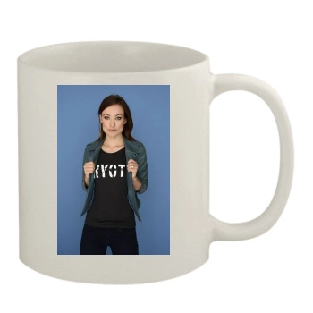 Olivia Wilde 11oz White Mug