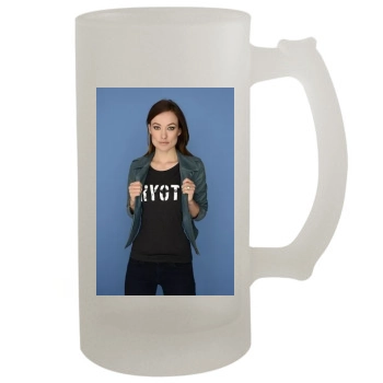 Olivia Wilde 16oz Frosted Beer Stein