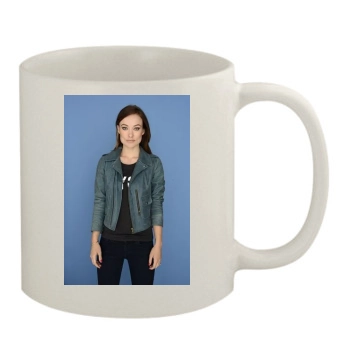 Olivia Wilde 11oz White Mug