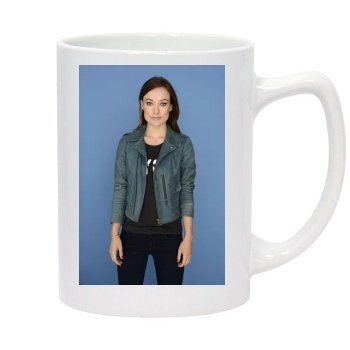 Olivia Wilde 14oz White Statesman Mug