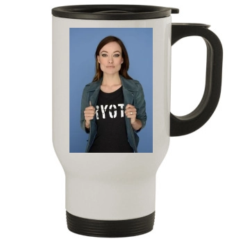 Olivia Wilde Stainless Steel Travel Mug