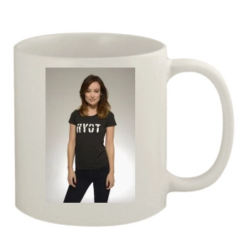 Olivia Wilde 11oz White Mug