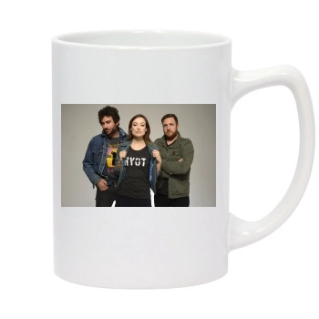 Olivia Wilde 14oz White Statesman Mug