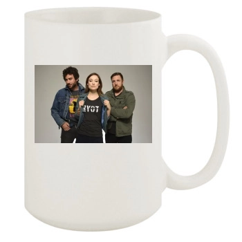 Olivia Wilde 15oz White Mug