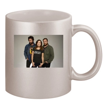 Olivia Wilde 11oz Metallic Silver Mug