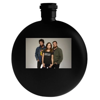 Olivia Wilde Round Flask