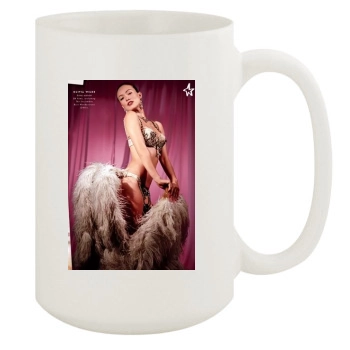 Olivia Wilde 15oz White Mug