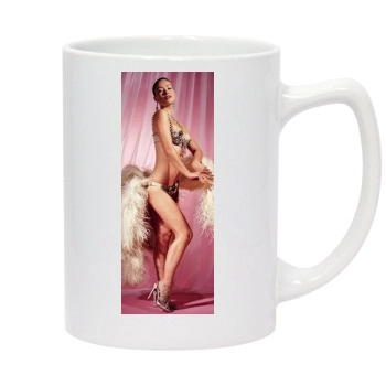 Olivia Wilde 14oz White Statesman Mug