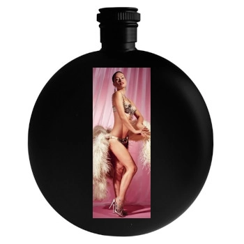 Olivia Wilde Round Flask