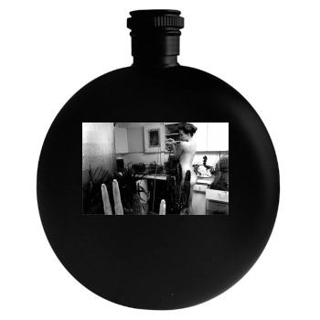 Olivia Wilde Round Flask