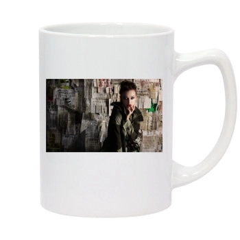 Olivia Wilde 14oz White Statesman Mug