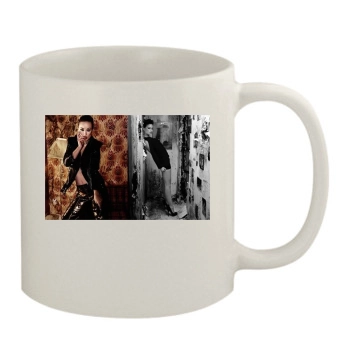 Olivia Wilde 11oz White Mug