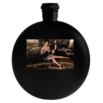 Olivia Wilde Round Flask